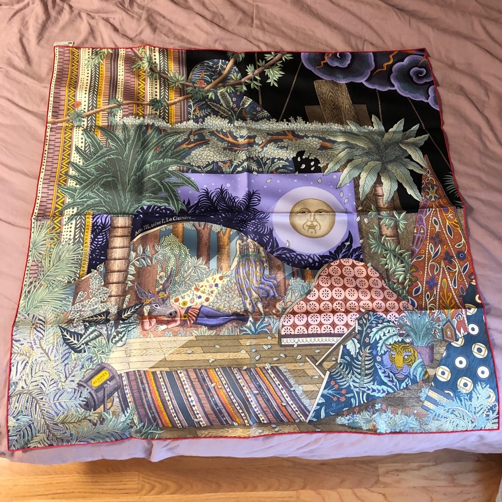 Brand New Hermès Silk Scarf